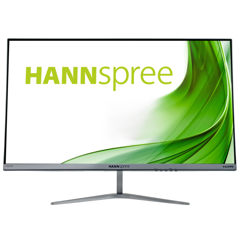 Hannspree HS 245 HFB LED display 60,5 cm (23.8") 1920 x 1080 pixels Full HD Noir, Argent
