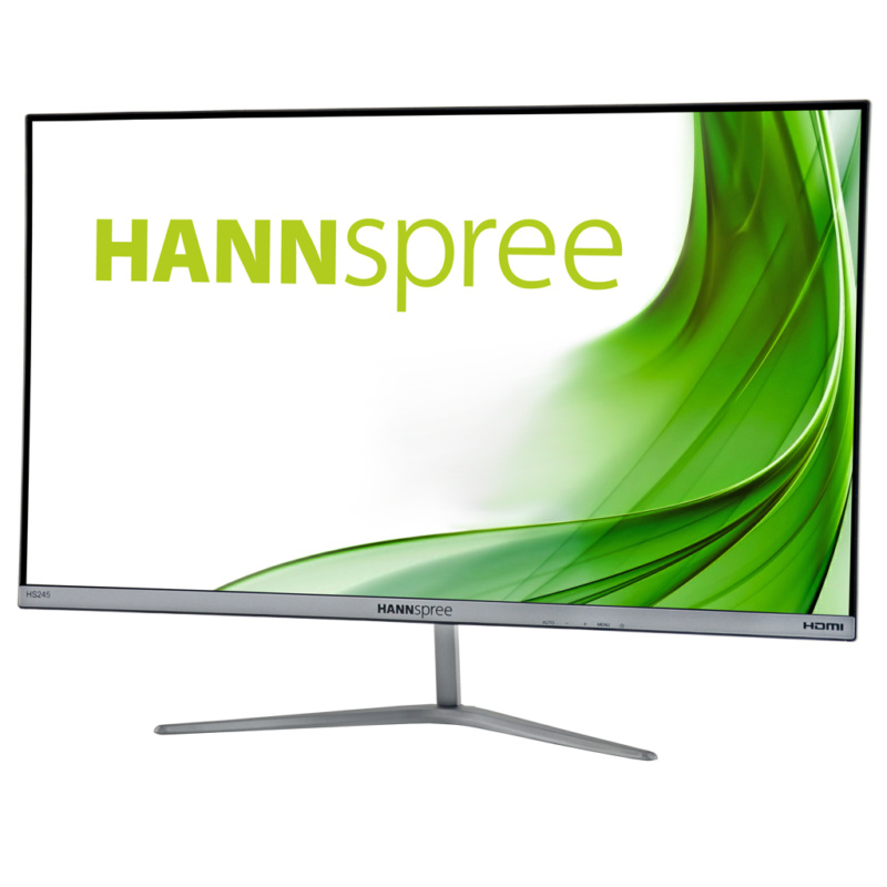 Hannspree HS 245 HFB LED display 60,5 cm (23.8") 1920 x 1080 pixels Full HD Noir, Argent