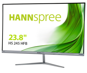 Hannspree HS 245 HFB LED display 60,5 cm (23.8") 1920 x 1080 pixels Full HD Noir, Argent