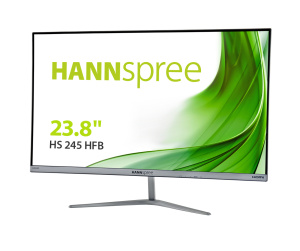 Hannspree HS 245 HFB LED display 60,5 cm (23.8") 1920 x 1080 pixels Full HD Noir, Argent
