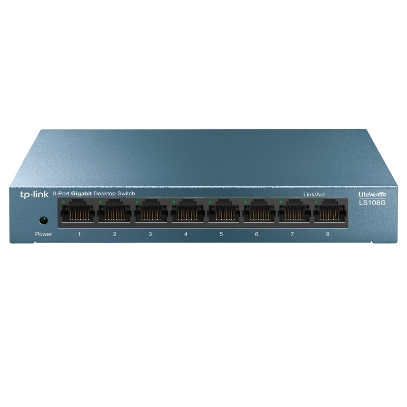 TP-Link LS108G Non-géré Gigabit Ethernet (10/100/1000) Bleu