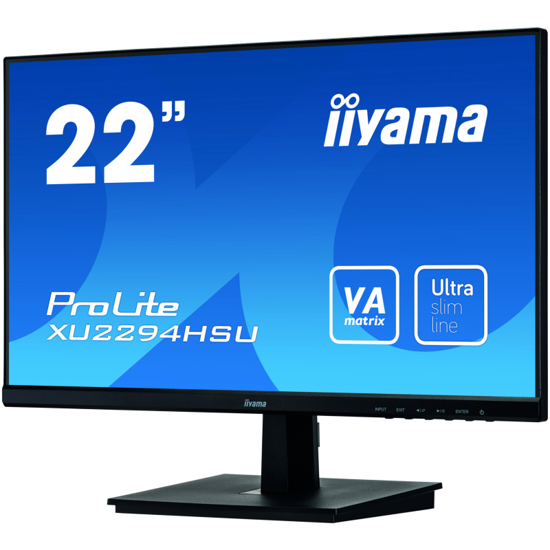 iiyama ProLite XU2294HSU-B1 LED display 54,6 cm (21.5") 1920 x 1080 pixels Full HD Noir