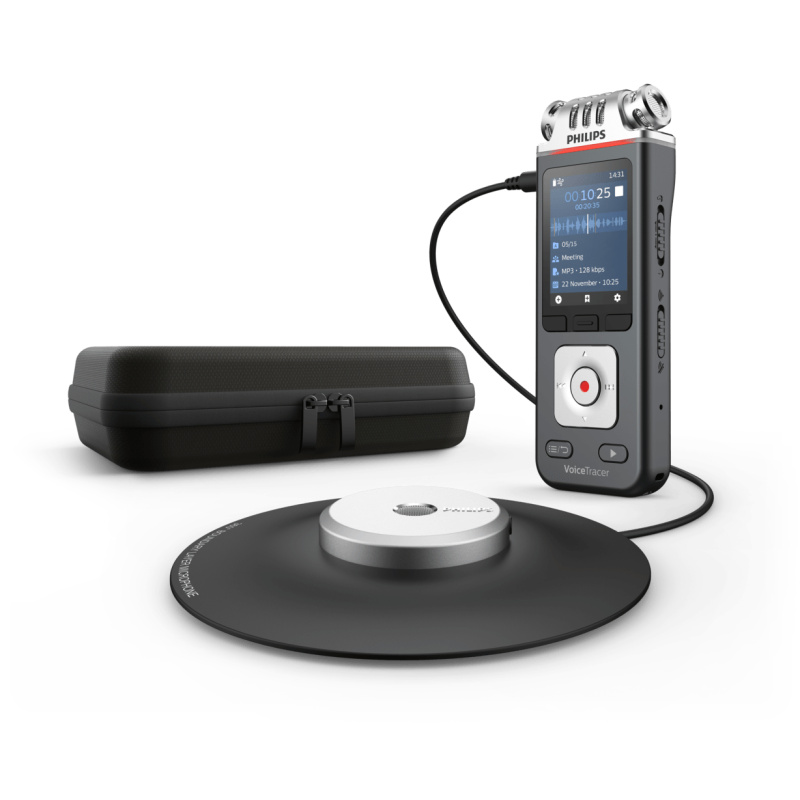 Philips Voice Tracer DVT8110/00 dictaphone Carte flash Anthracite, Chrome