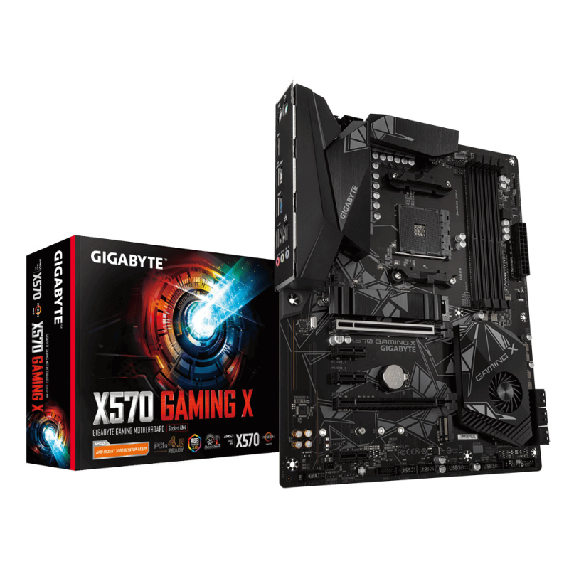 GIGABYTE X570 GAMING X (rev. 1.0) AMD X570 Emplacement AM4 ATX