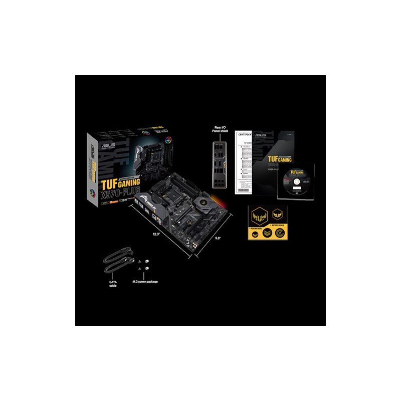 ASUS TUF Gaming X570-Plus AMD X570 Emplacement AM4 ATX