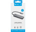 Sandberg 136-50 hub & concentrateur USB Type-C 5000 Mbit/s Gris