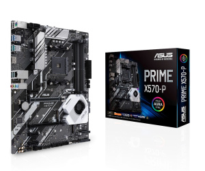 ASUS PRIME X570-P AMD X570 Emplacement AM4 ATX