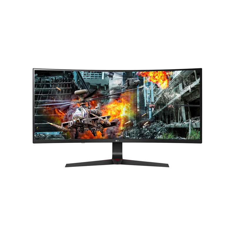 LG 34GL750-B LED display 86,4 cm (34") 2560 x 1080 pixels Full HD Ultra large Noir, Rouge
