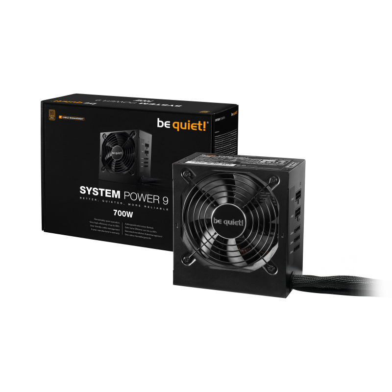 be quiet! System Power 9 700 W CM | Alimentation, 80 Plus Bronze