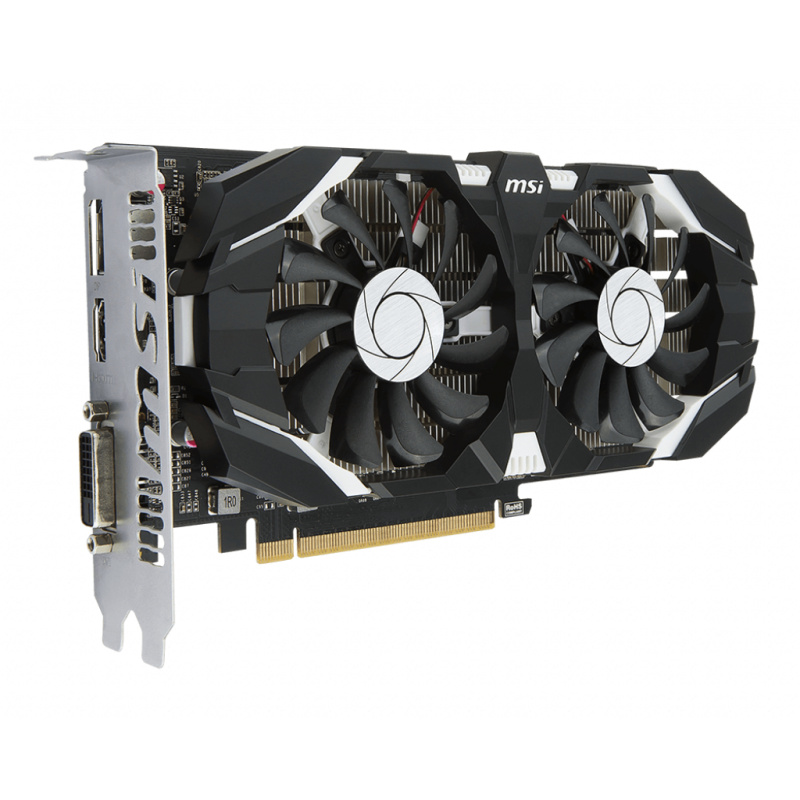 MSI GeForce GTX 1050 Ti 4GT OC NVIDIA 4 Go GDDR5