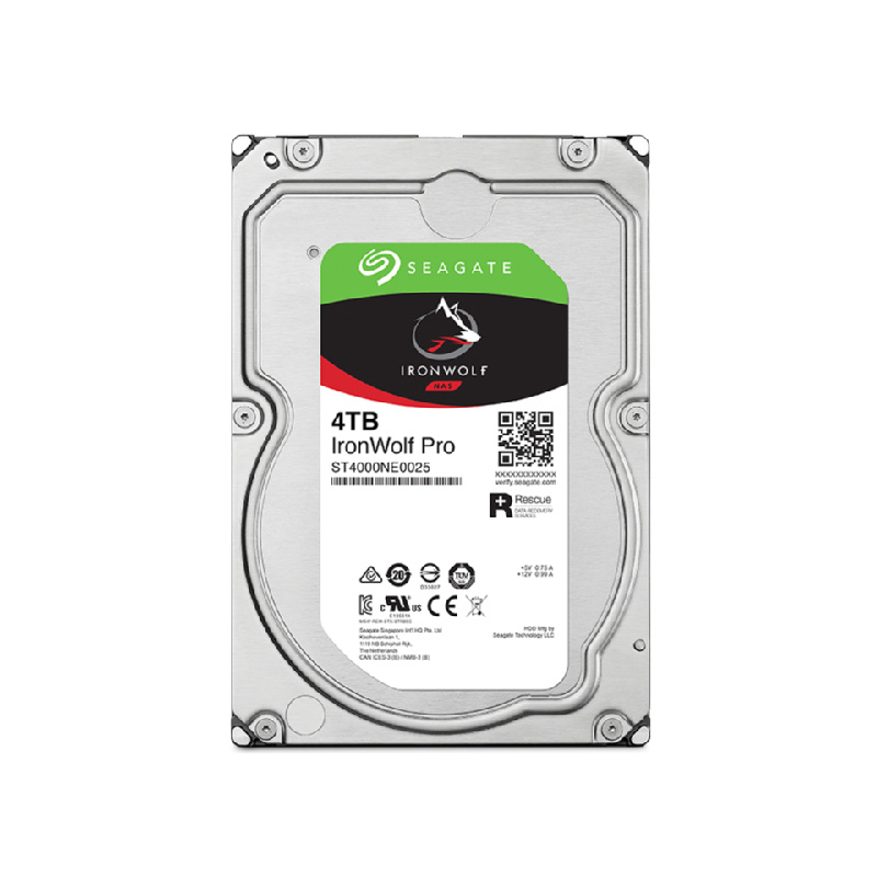 Seagate IronWolf Pro ST4000NT001 disque dur 4 To 7200 tr/min 256 Mo 3.5"