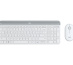 Logitech MK470 clavier Souris incluse Bureau RF sans fil AZERTY Français Blanc