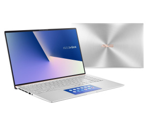 ASUS Zenbook 15 UX534FAC-A8048R Intel® Core™ i5 i5-10210U Ordinateur portable 39,6 cm (15.6") Full HD 8 Go 512 Go SSD Wi-Fi 6 (802.11ax) Windows 10 Pro Argent
