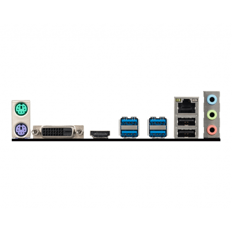 MSI A320M-A PRO MAX carte mère AMD A320 Emplacement AM4 micro ATX