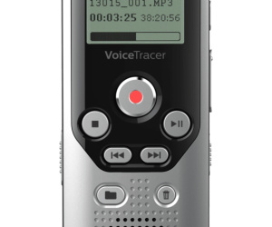 Philips DVT1250 dictaphone Mémoire interne + carte mémoire Noir, Gris