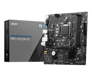 MSI PRO H510M-B carte mère Intel H470 LGA 1200 (Socket H5) micro ATX