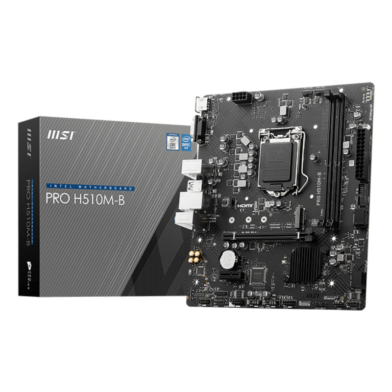 MSI PRO H510M-B carte mère Intel H470 LGA 1200 (Socket H5) micro ATX