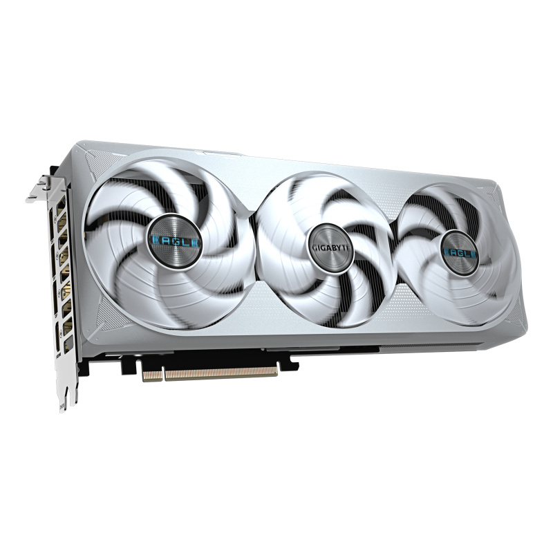 GIGABYTE GeForce RTX 5070 Ti EAGLE OC ICE SFF 16G Carte Graphique - 16 Go GDDR7, 256 bits, PCI-E 5.0, 2542 MHz Core Clock, 3 x DP 2.1a, 1 x HDMI 2.1b, NVIDIA DLSS 4, GV-N507TEAGLEOC ICE-16GD