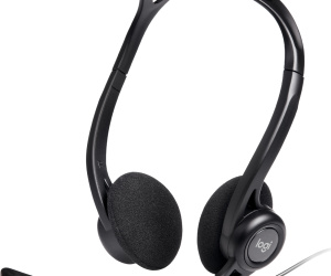 Logitech 960 Casque Avec fil Arceau Appels/Musique USB Type-A Noir