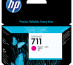 HP 711 cartouche d'encre DesignJet magenta, 29 ml