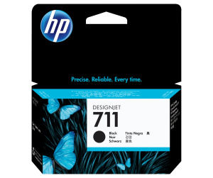 HP 711 cartouche d'encre DesignJet noir, 38 ml