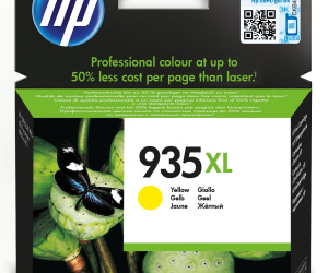 HP 935XL cartouche d'encre jaune authentique grande capacité