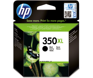 HP 350XL cartouche d'encre 1 pièce(s) Original Rendement élevé (XL) Photo noire