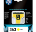 HP 363 cartouche d'encre 1 pièce(s) Original Rendement standard Jaune