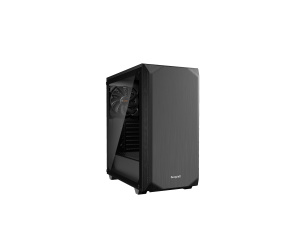 be quiet! Pure Base 500 noir | Boîtier PC vitré, Mini ATX / Micro ATX / ATX, 2 ventilateurs Pure Wings 2 140 mm