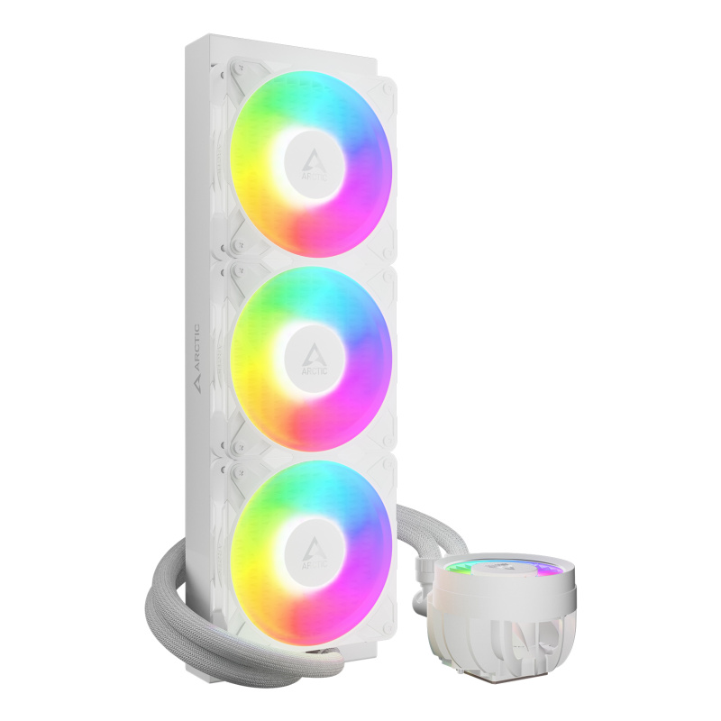 ARCTIC Liquid Freezer III Pro 360 A-RGB (White) Processeur Refroidisseur de liquide tout-en-un 12 cm Blanc 1 pièce(s)