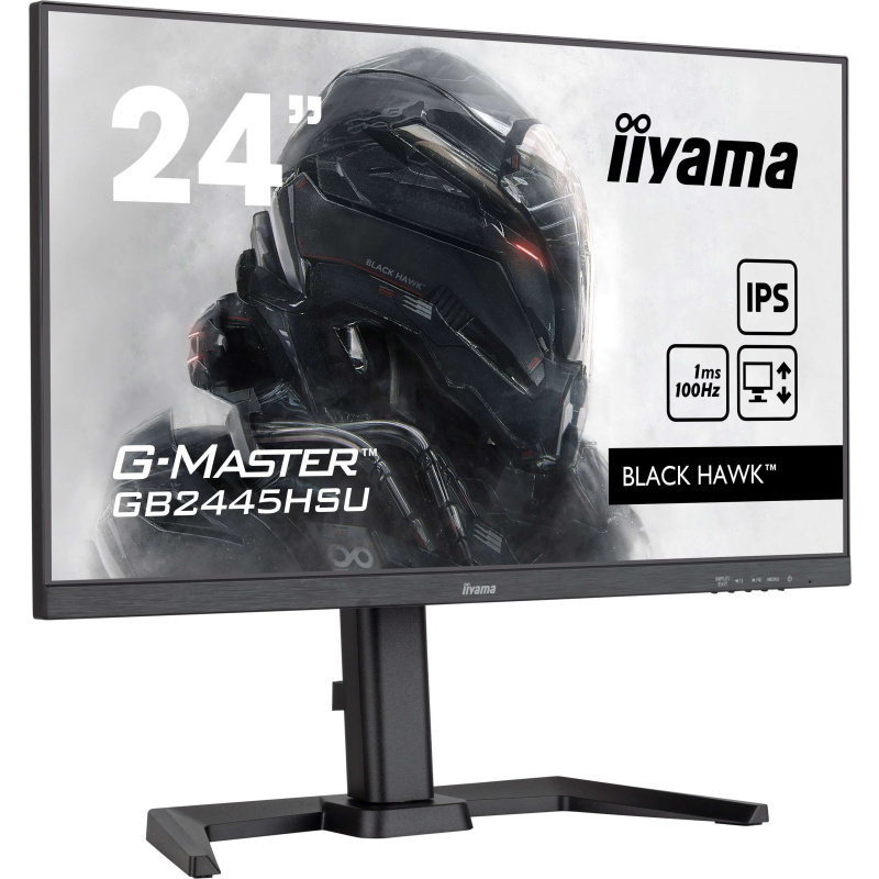 iiyama G-MASTER GB2445HSU-B2 écran plat de PC 58,4 cm (23") 1920 x 1080 pixels Full HD LED Noir