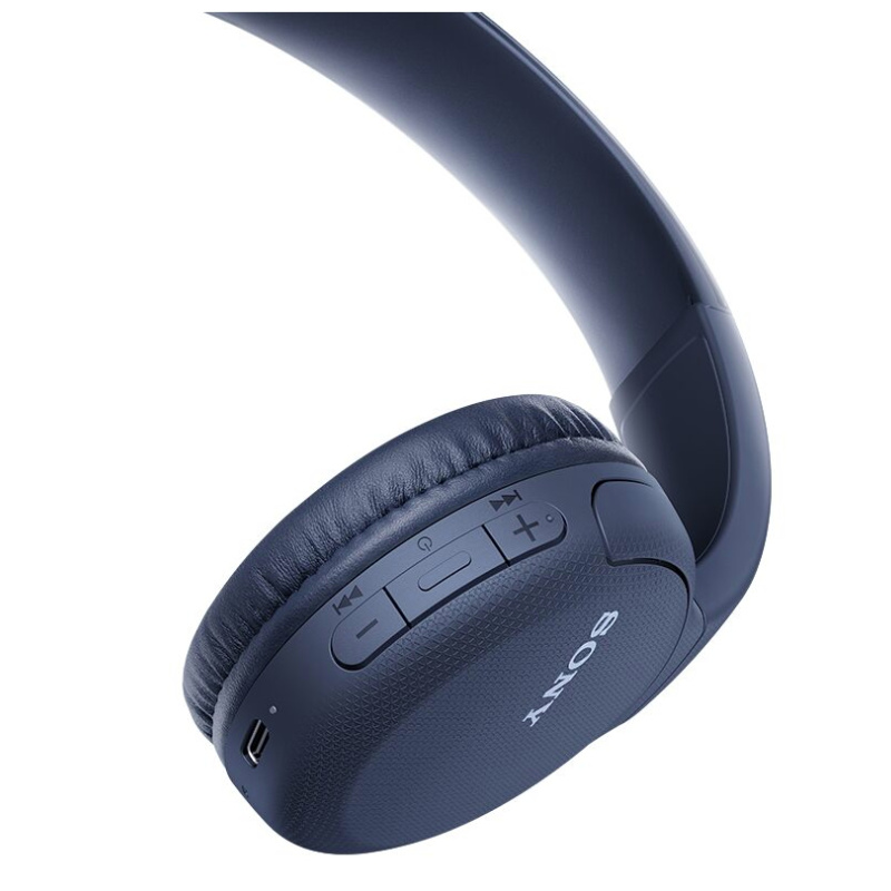 Sony WH-CH510 Écouteurs Sans fil Arceau Appels/Musique USB Type-C Bluetooth Bleu