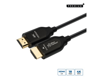 Microconnect HDM191930V2.0OP câble HDMI 30 m HDMI Type A (Standard) Noir