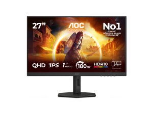 AOC G4 Q27G4XF écran plat de PC 68,6 cm (27") 2560 x 1440 pixels Quad HD LED Noir, Gris