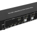 Microconnect MC-DP-KVM401K commutateur écran, clavier et souris Noir