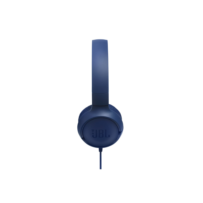 JBL Tune 500 Casque Avec fil Arceau Appels/Musique Bleu
