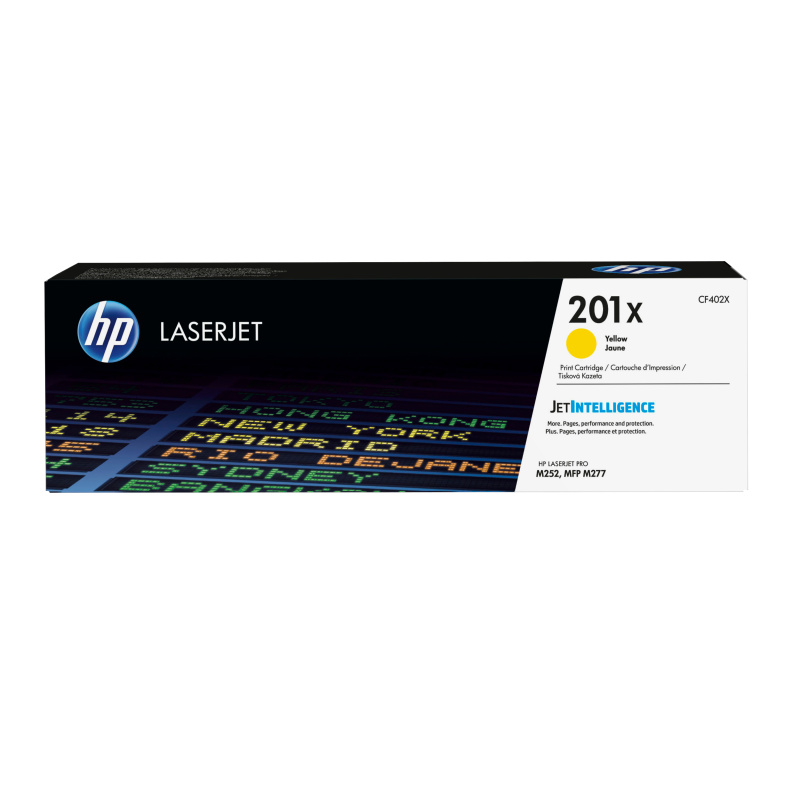 HP 201X toner LaserJet Jaune grande capacité authentique