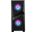 MSI MAG FORGE 100R unité centrale Midi Tower Noir, Transparent