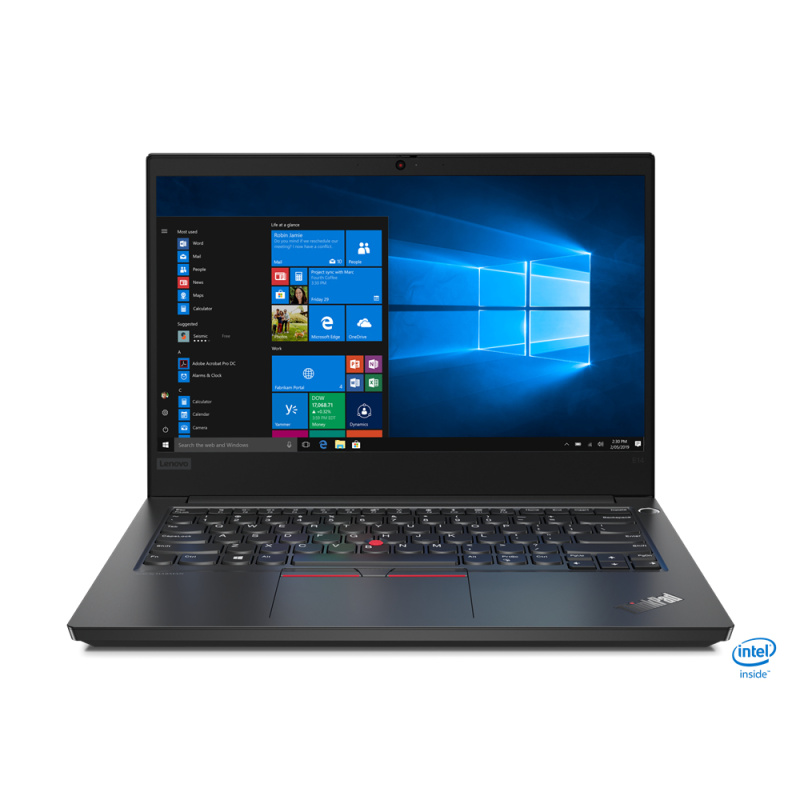 Lenovo ThinkPad E14 Intel® Core™ i5 i5-10210U Ordinateur portable 35,6 cm (14") Full HD 8 Go DDR4-SDRAM 256 Go SSD Wi-Fi 6 (802.11ax) Windows 10 Pro Noir