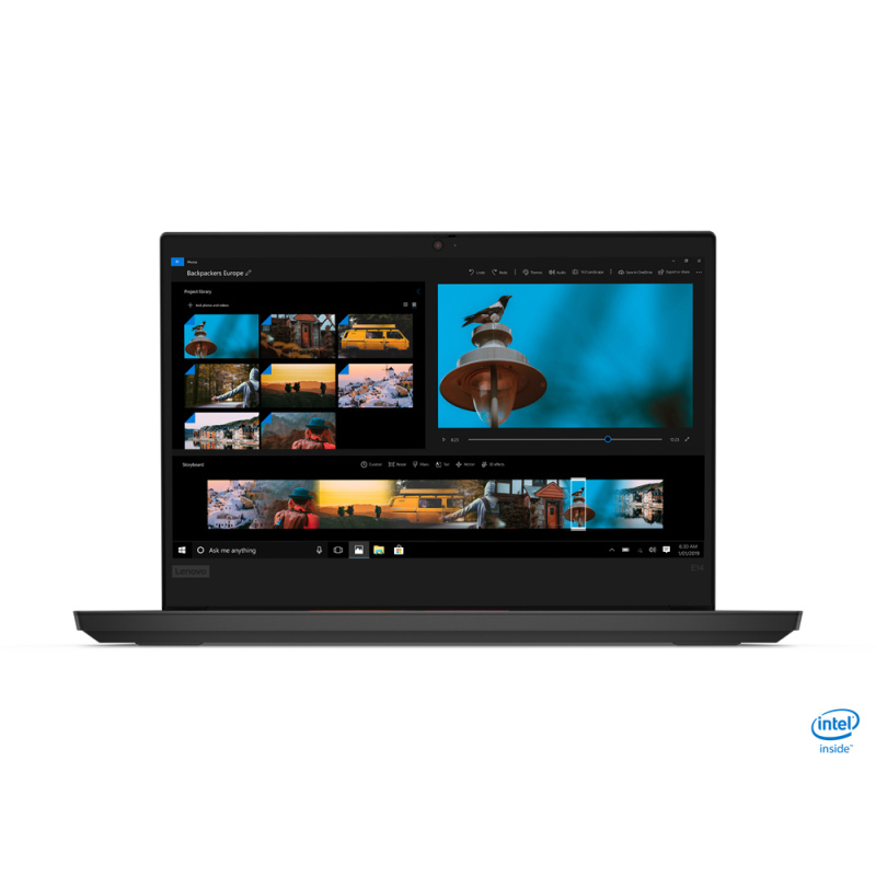 Lenovo ThinkPad E14 Intel® Core™ i5 i5-10210U Ordinateur portable 35,6 cm (14") Full HD 8 Go DDR4-SDRAM 256 Go SSD Wi-Fi 6 (802.11ax) Windows 10 Pro Noir