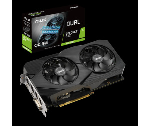 ASUS Dual -GTX1660S-O6G-EVO NVIDIA GeForce GTX 1660 SUPER 6 Go GDDR6