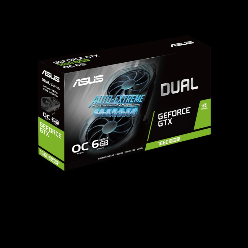 ASUS Dual -GTX1660S-O6G-EVO NVIDIA GeForce GTX 1660 SUPER 6 Go GDDR6