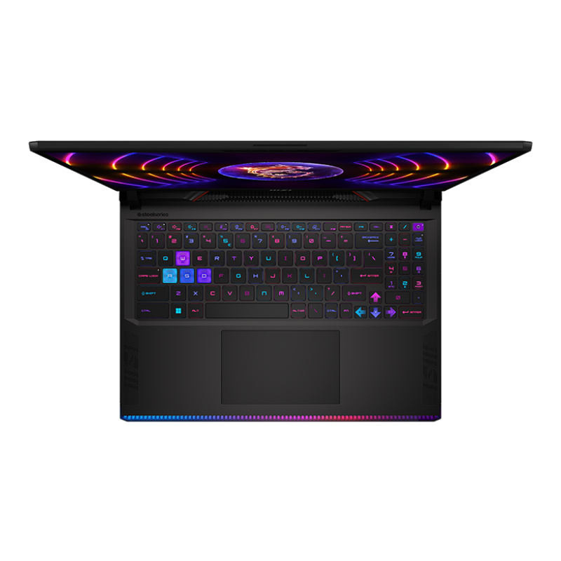 MSI Gaming Raider GE68HX 13VG-006FR Intel® Core™ i9 i9-13950HX Ordinateur portable 40,6 cm (16") Quad HD+ 32 Go DDR5-SDRAM 2 To SSD NVIDIA GeForce RTX 4070 Wi-Fi 6E (802.11ax) Windows 11 Pro Noir