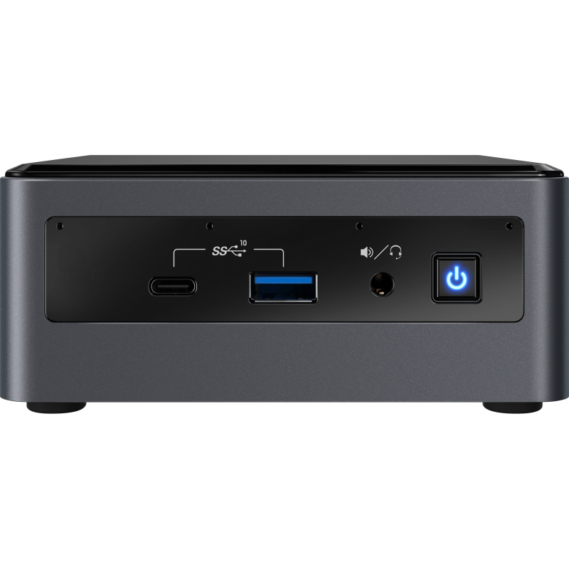 Intel NUC BXNUC10I7FNH2 barebone PC/ poste de travail UCFF Noir BGA 1528 i7-10710U 1,1 GHz