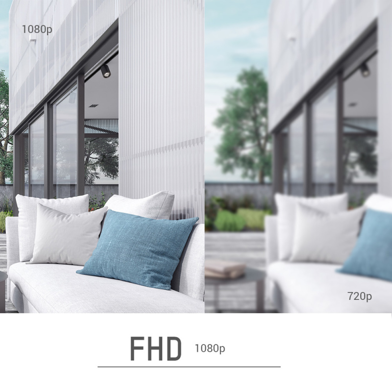 EZVIZ C4W Dôme Caméra de sécurité IP Extérieure 1920 x 1080 pixels Plafond