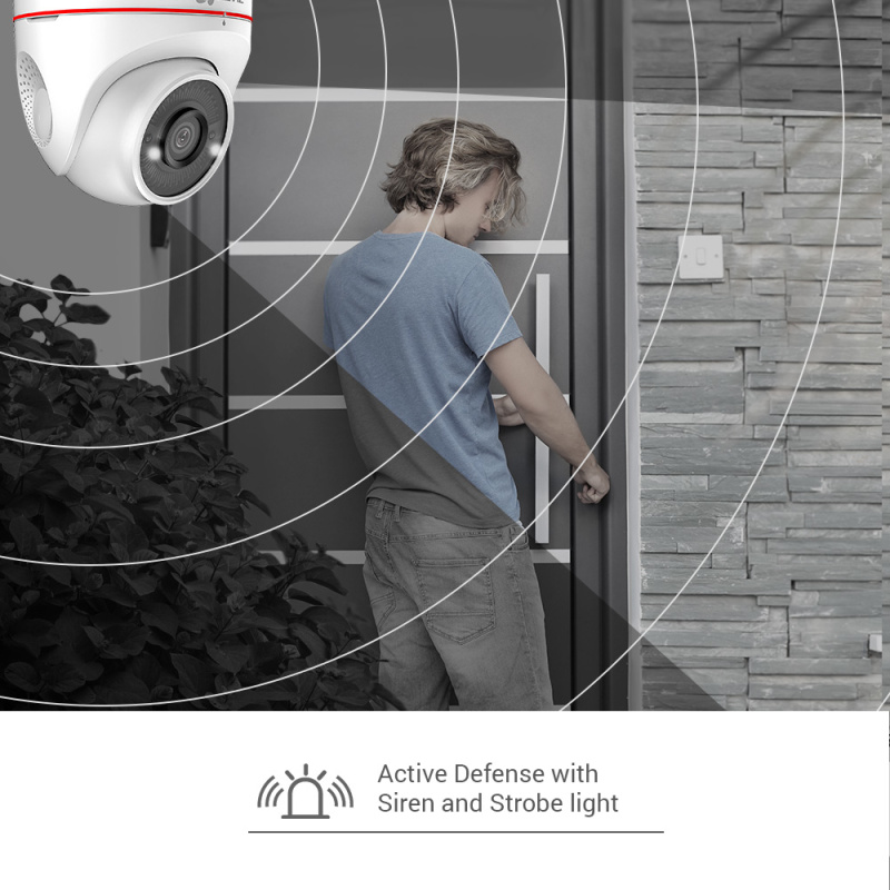EZVIZ C4W Dôme Caméra de sécurité IP Extérieure 1920 x 1080 pixels Plafond