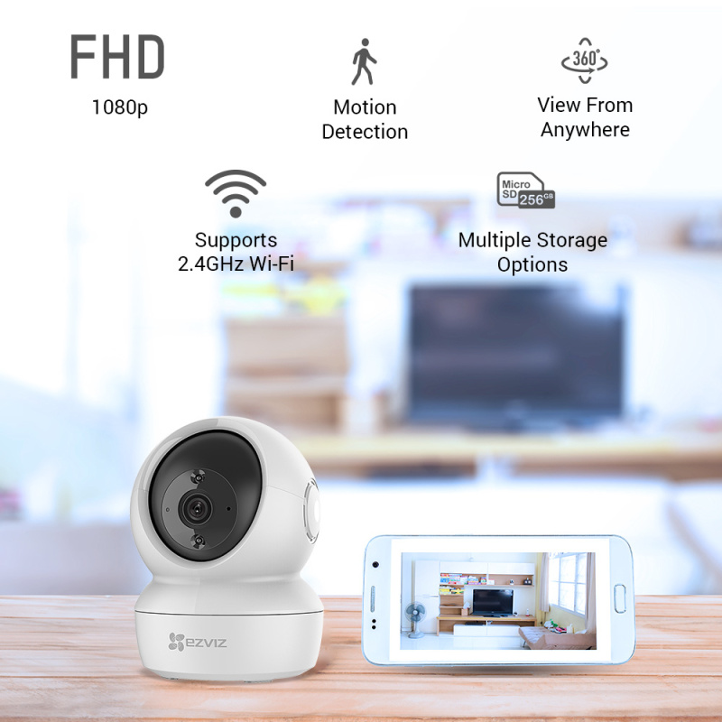 EZVIZ C6N Dôme Caméra de sécurité IP Intérieure 1920 x 1080 pixels Plafond