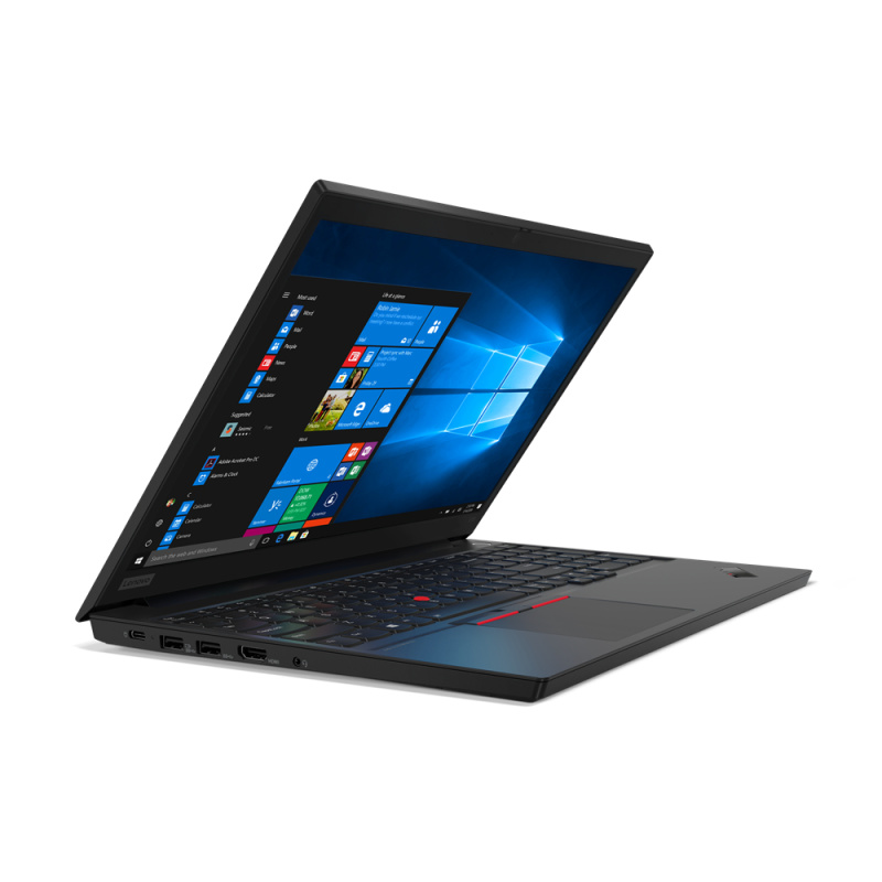 Lenovo ThinkPad E15 Intel® Core™ i7 i7-10510U Ordinateur portable 39,6 cm (15.6") Full HD 8 Go DDR4-SDRAM 256 Go SSD Wi-Fi 6 (802.11ax) Windows 10 Pro Français Noir