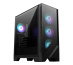 MSI MAG FORGE 320R AIRFLOW unité centrale Micro Tower Noir, Transparent