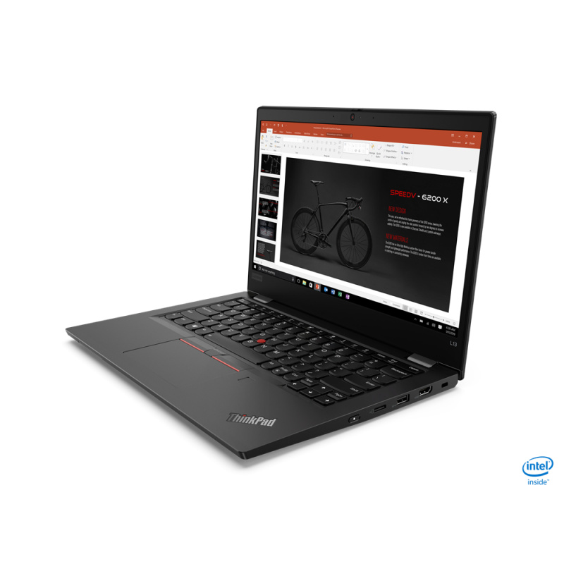 Lenovo ThinkPad L13 Intel® Core™ i5 i5-10210U Ordinateur portable 33,8 cm (13.3") Full HD 8 Go DDR4-SDRAM 256 Go SSD Wi-Fi 5 (802.11ac) Windows 10 Pro Noir